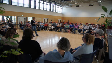 Stuhlkreis beim Workshop